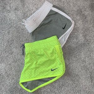 Nike reversible mesh shorts (selling together!)